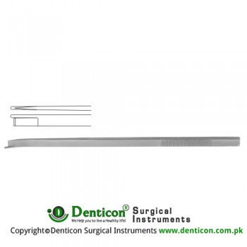 Neivert-Anderson Osteotome Stainless Steel, 20.5 cm - 8" Blade Width 7.0 mm